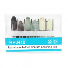 Dental Burs Composite Polishing Kit For Low-speed Handpiece Contra Angle HP0412