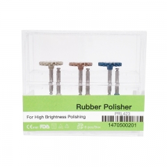 Dental Rubber Polisher For High Brightness Composite Ceramic Polishing PRL423