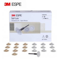 3M ESPE Sof-Lex Dental Introductory Kit Spiral Wheels W/RA Mandrel